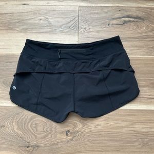 black lululemon speeds ups 2.5 inch size 6